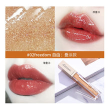 Load image into Gallery viewer, Shimmer Moisturizer Lip Gloss Temperature Change Color Liquid Lipstick Lips Plumper Oil Long Lasting Makeup Lipgloss
