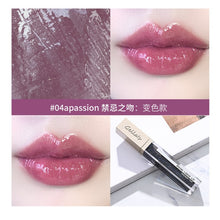 Load image into Gallery viewer, Shimmer Moisturizer Lip Gloss Temperature Change Color Liquid Lipstick Lips Plumper Oil Long Lasting Makeup Lipgloss
