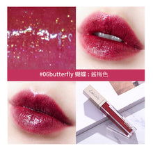 Load image into Gallery viewer, Shimmer Moisturizer Lip Gloss Temperature Change Color Liquid Lipstick Lips Plumper Oil Long Lasting Makeup Lipgloss
