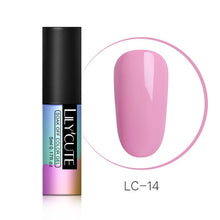 Load image into Gallery viewer, LILYCUTE  Series Nail Polish 5ml Purple Red Black Gray Soak Off UV Gel Polish Glue Lacquer Manicure Nail Art Varnish Tool
