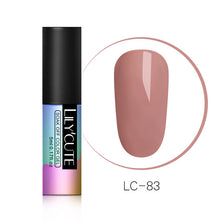 Load image into Gallery viewer, LILYCUTE  Series Nail Polish 5ml Purple Red Black Gray Soak Off UV Gel Polish Glue Lacquer Manicure Nail Art Varnish Tool
