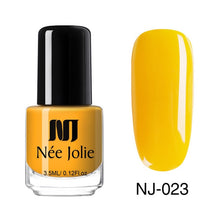 Load image into Gallery viewer, NEE JOLIE Nail Polish  Coffee Gray Red Series Nail Varnich Pure Nail Color Nail Art Polish Lacquer Decoration 7.5ml 3.5ml
