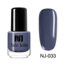 Load image into Gallery viewer, NEE JOLIE Nail Polish  Coffee Gray Red Series Nail Varnich Pure Nail Color Nail Art Polish Lacquer Decoration 7.5ml 3.5ml
