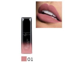 Load image into Gallery viewer, Hot Sales Waterproof Nude Matte Velvet Glossy Lip Gloss Lipstick Lip Balm Sexy Red Lip Tint 21 Colors Women Fashion Makeup Gift
