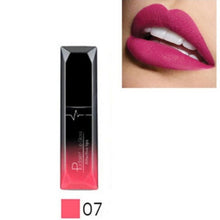 Load image into Gallery viewer, Hot Sales Waterproof Nude Matte Velvet Glossy Lip Gloss Lipstick Lip Balm Sexy Red Lip Tint 21 Colors Women Fashion Makeup Gift
