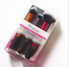 Load image into Gallery viewer, Make up Brushs Makeup sponge Maquillage Real Technique Makeup Brushs Powder Loose Box Belt foundation brush  free shipping

